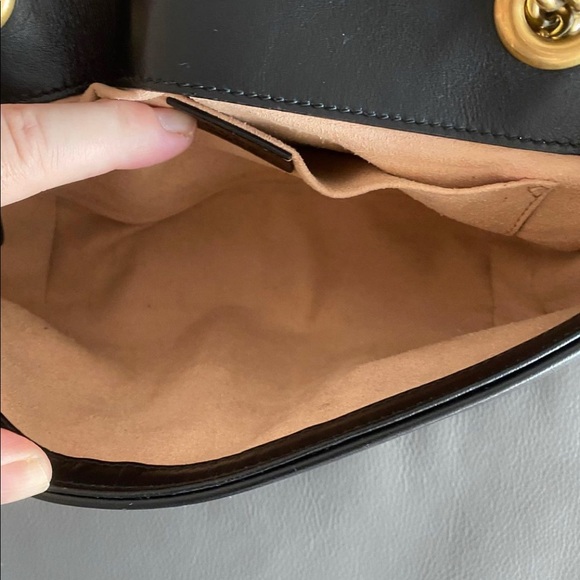 SOLD - Authentic Gucci Marmont Matelasse Mini Bag - Excellent condition! - Picture 7 of 10